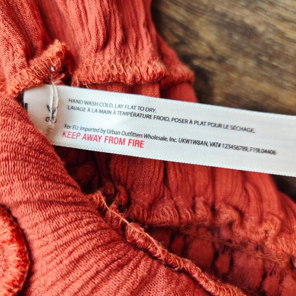 NWT Free People Intimately Adella Cami Top Lace Gauze Smock Winding Roads - Picture 13 of 16